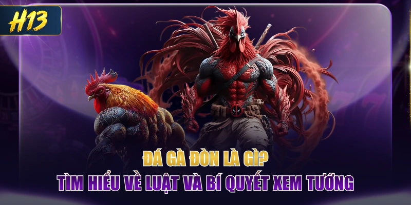 Đá Gà Đòn Là Gì? Tìm Hiểu Về Luật Và BÍ Quyết Xem Tướng