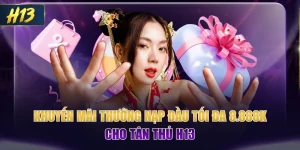 Khuyến Mãi Thưởng Nạp Đầu Tối Đa 8.888K Cho Tân Thủ H13