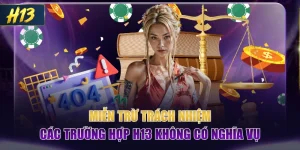 Miễn Trừ Trách Nhiệm | Các Trường Hợp H13 Không Có Nghĩa Vụ