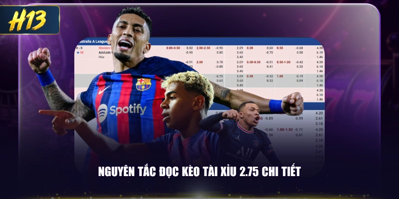 Nguyên tắc đọc kèo tài xỉu 2.75 chi tiết